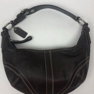 Coach Hobo Soho Medium Black leather bag